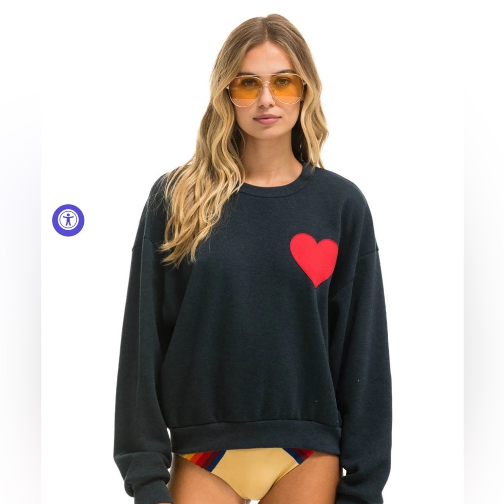 Brand new without tag. Size small. Aviator cozy sweatshirt crewneck